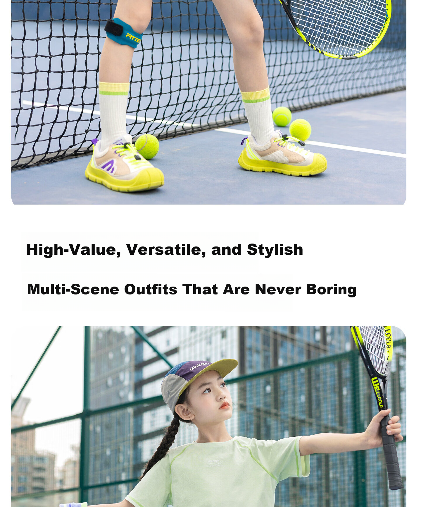 Moonkids Girls Quick-Dry Summer Short Sleeve Set 2026 New Children's Outdoor Running Training Breathable Big Kids Sportswear 6